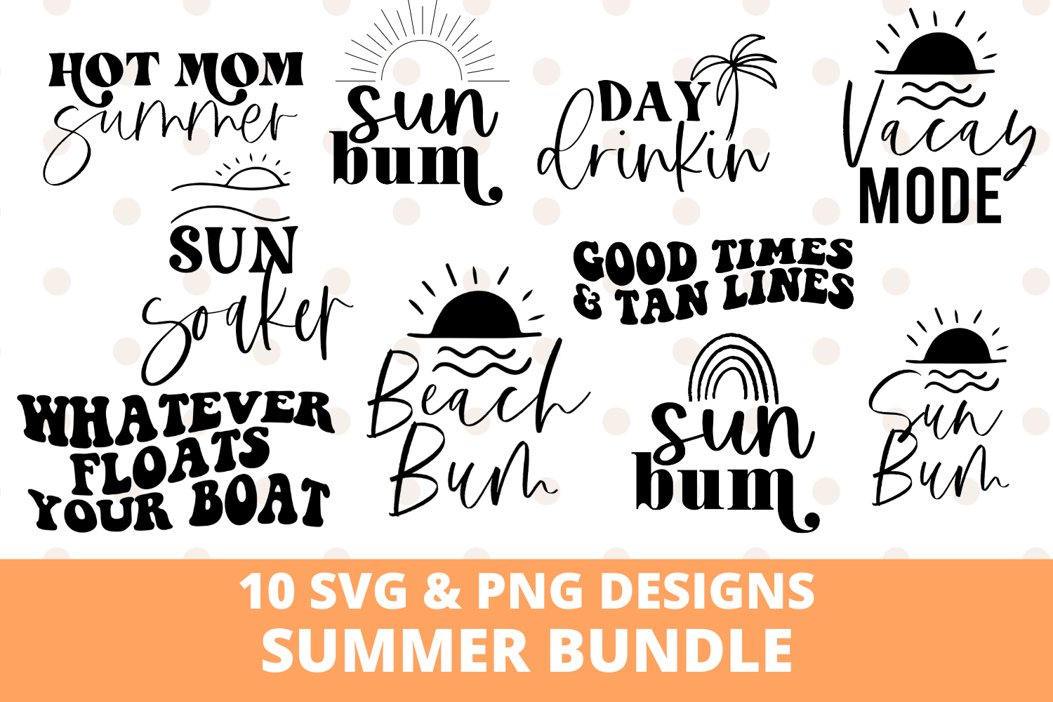 Download Summer Svg And Sublimation Design Bundle By Kristin Amanda Designs Svg Cut Files Thehungryjpeg Com