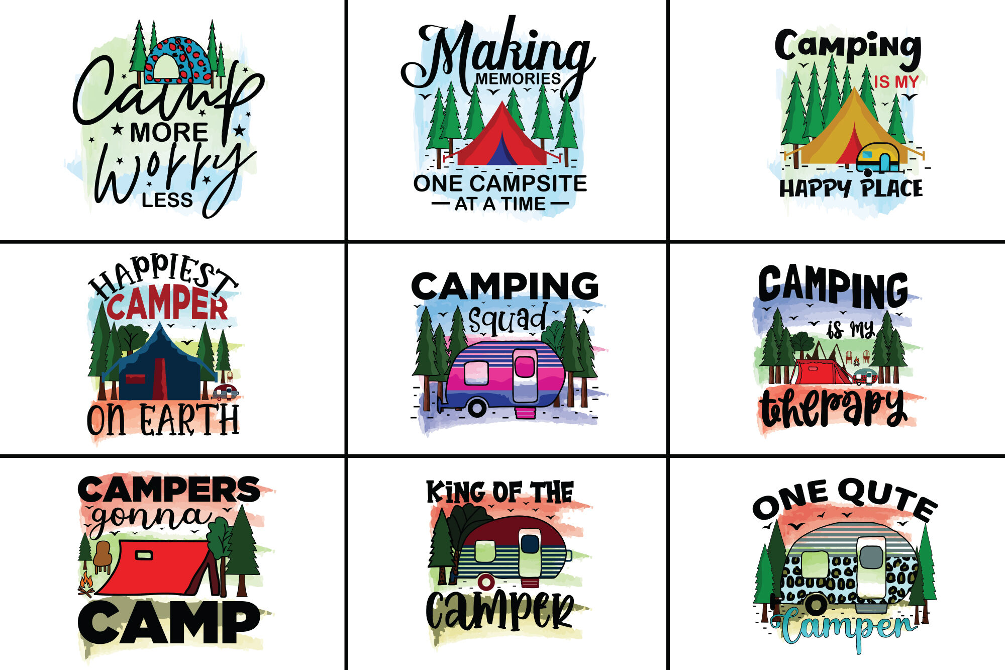 Download Camping Sublimation Bundle Sublimation By Beauty Crafts Svg Thehungryjpeg Com