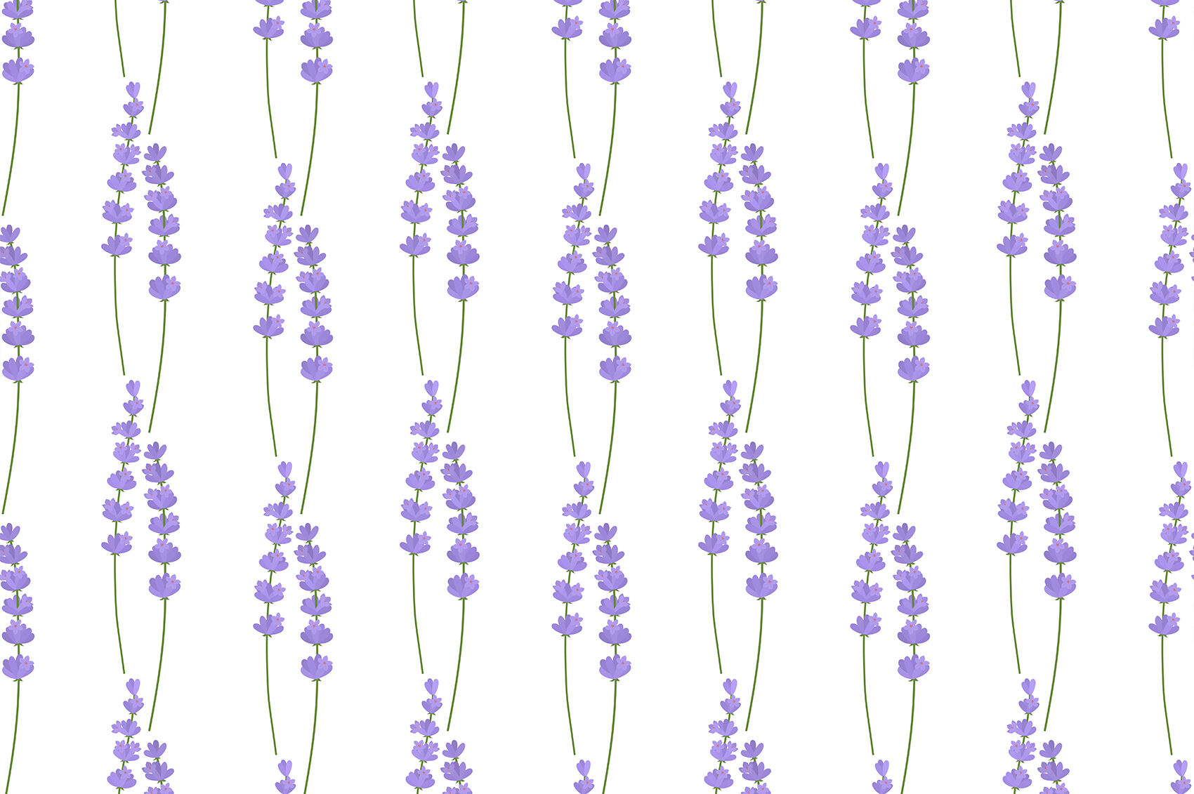 Lavender pattern. Provence flowers pattern. Lavender SVG By IrinaShishkova  | TheHungryJPEG