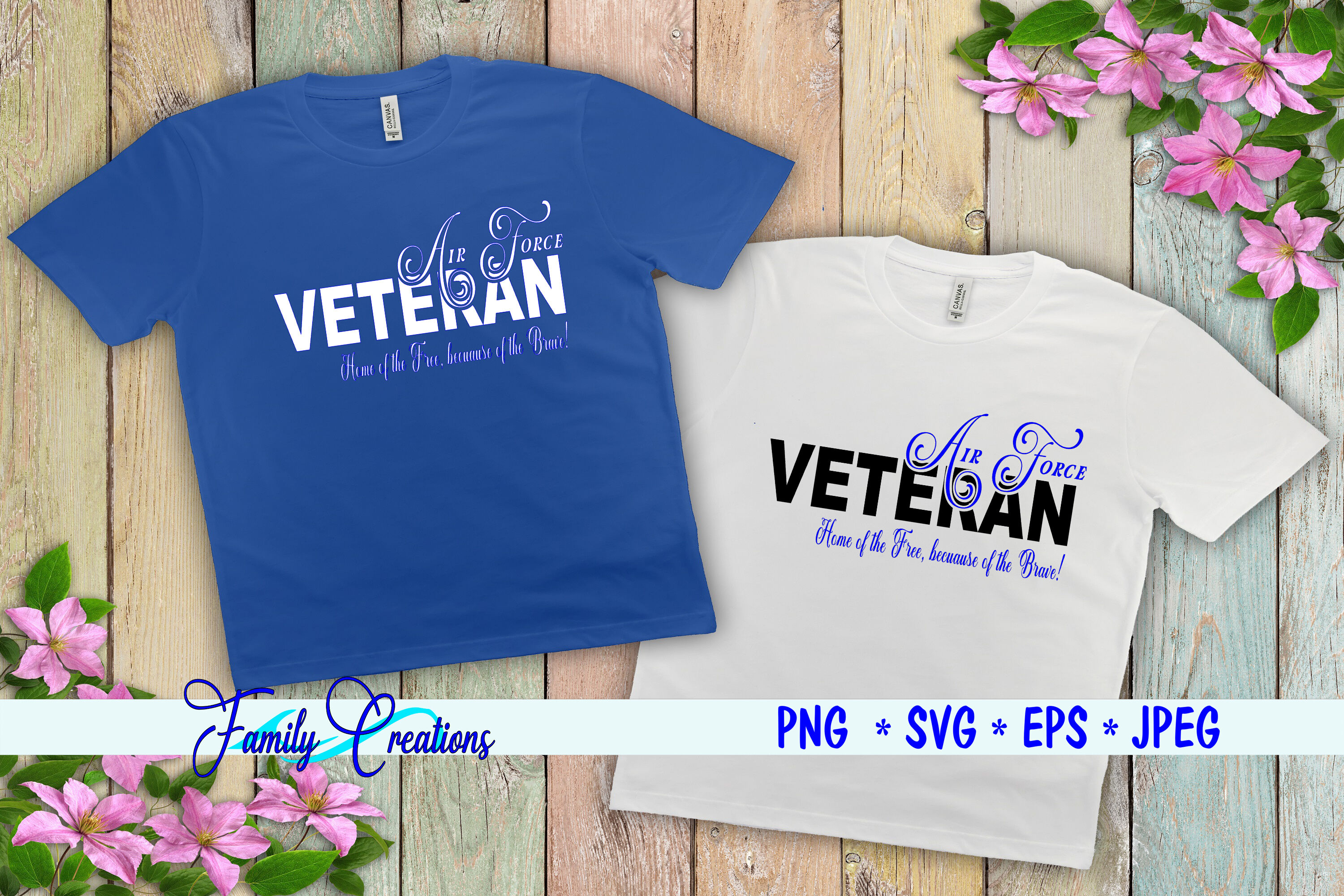 Air Force Veteran By Family Creations | TheHungryJPEG.com