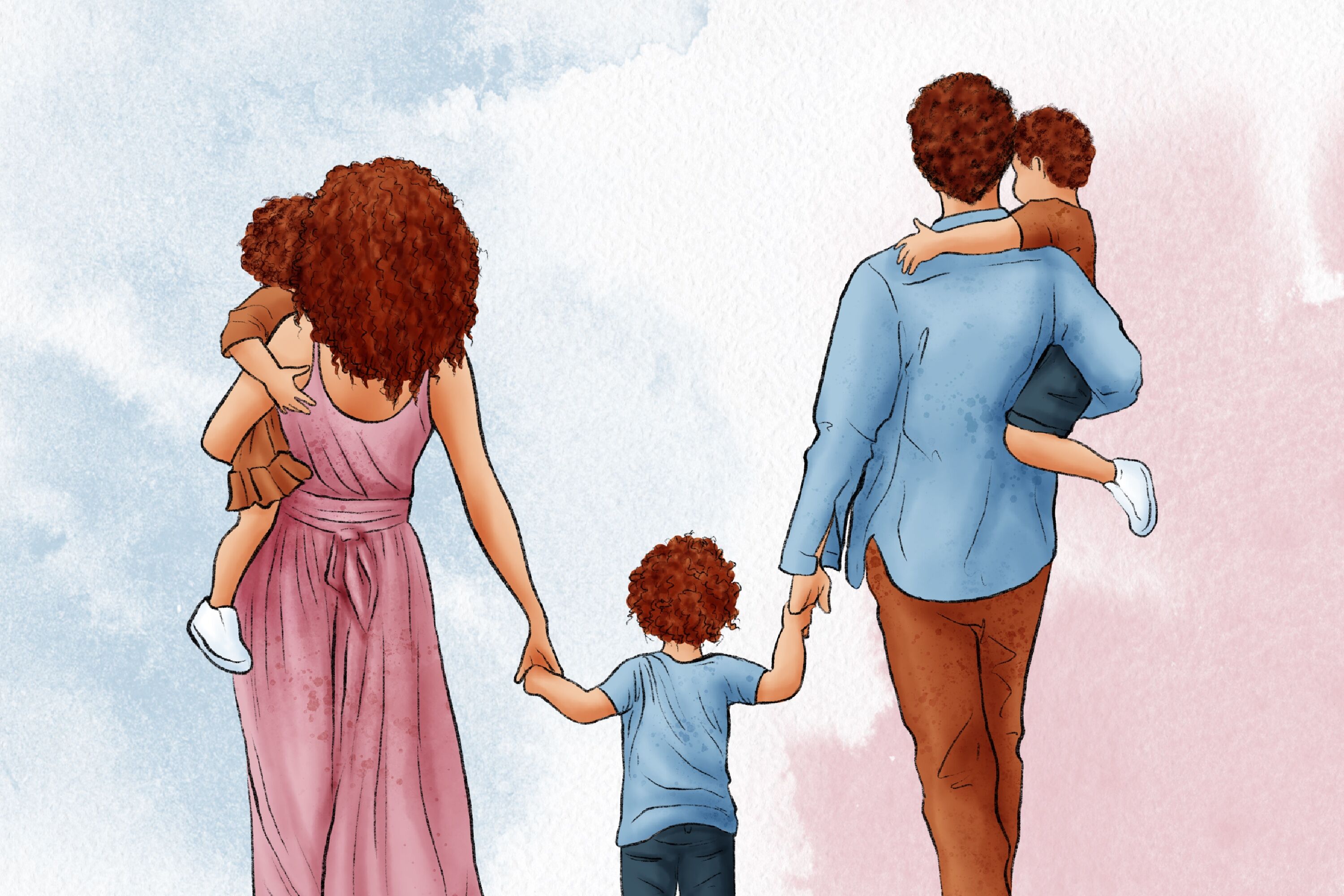 Family Clipart, Parents Clipart By ArtedeCatrin | TheHungryJPEG