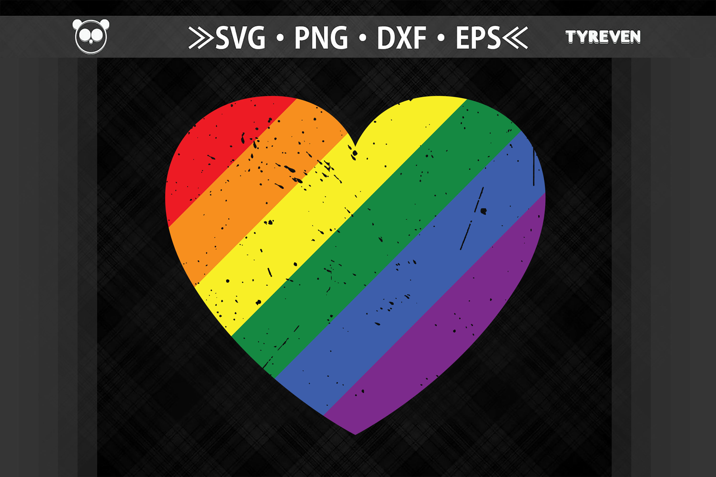 Heart LGBTQ Proud LGBTQ Rights By JobeAub | TheHungryJPEG