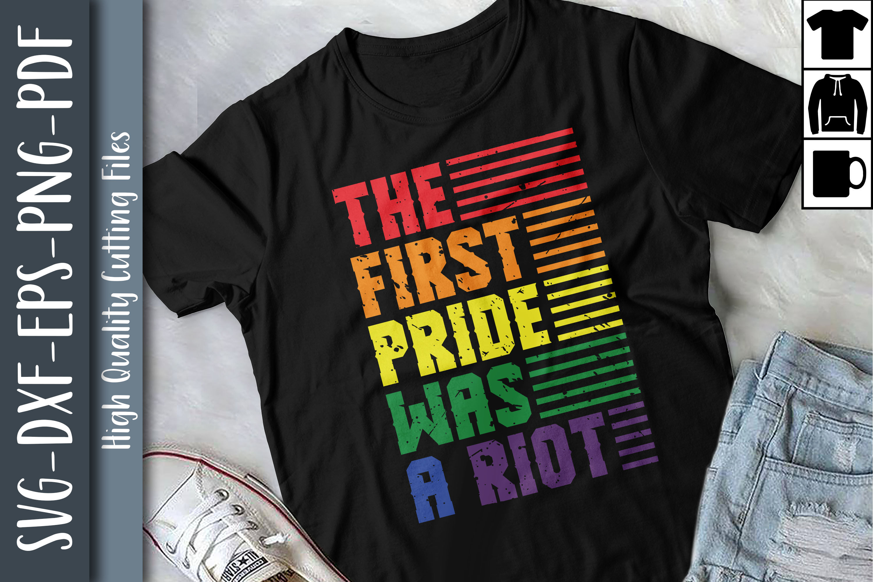 The First Pride Was A Riot LGBTQ Proud By Unlimab | TheHungryJPEG