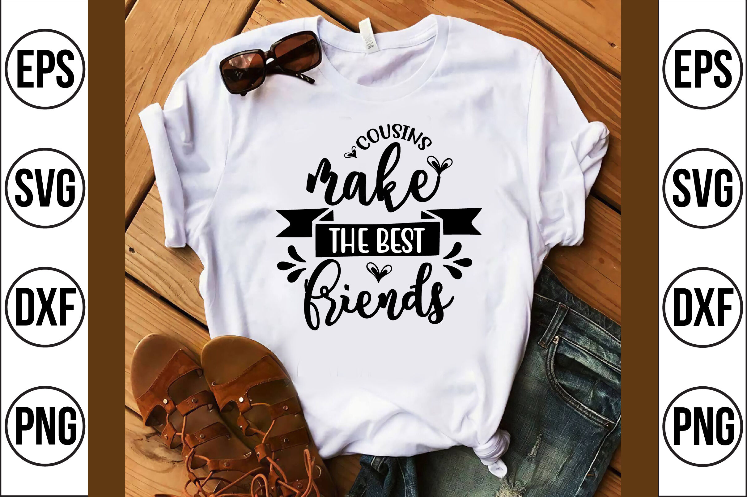 Download Cousins Make The Best Friends Svg Cut File By Teebusiness Thehungryjpeg Com