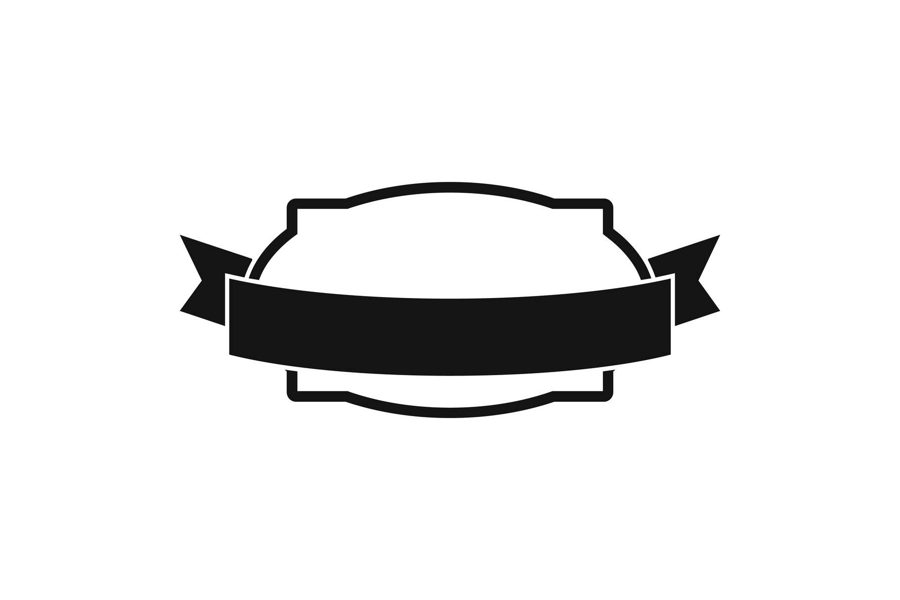 Badge stamp icon, simple black style By Anatolir56 | TheHungryJPEG