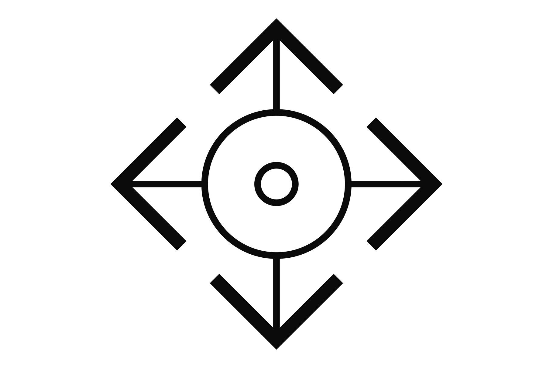 simple target icon