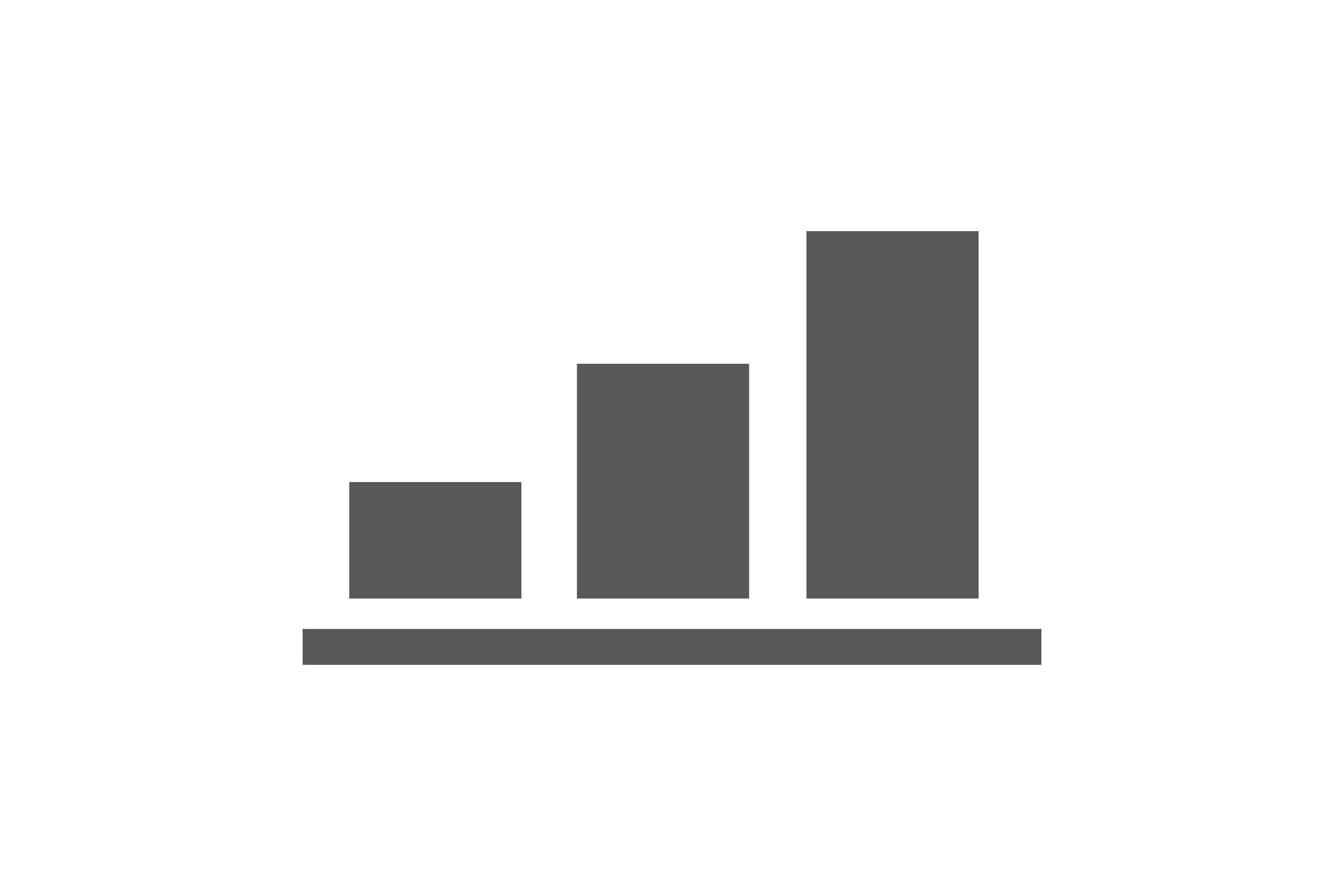 Chart icon vector simple By Anatolir56 | TheHungryJPEG