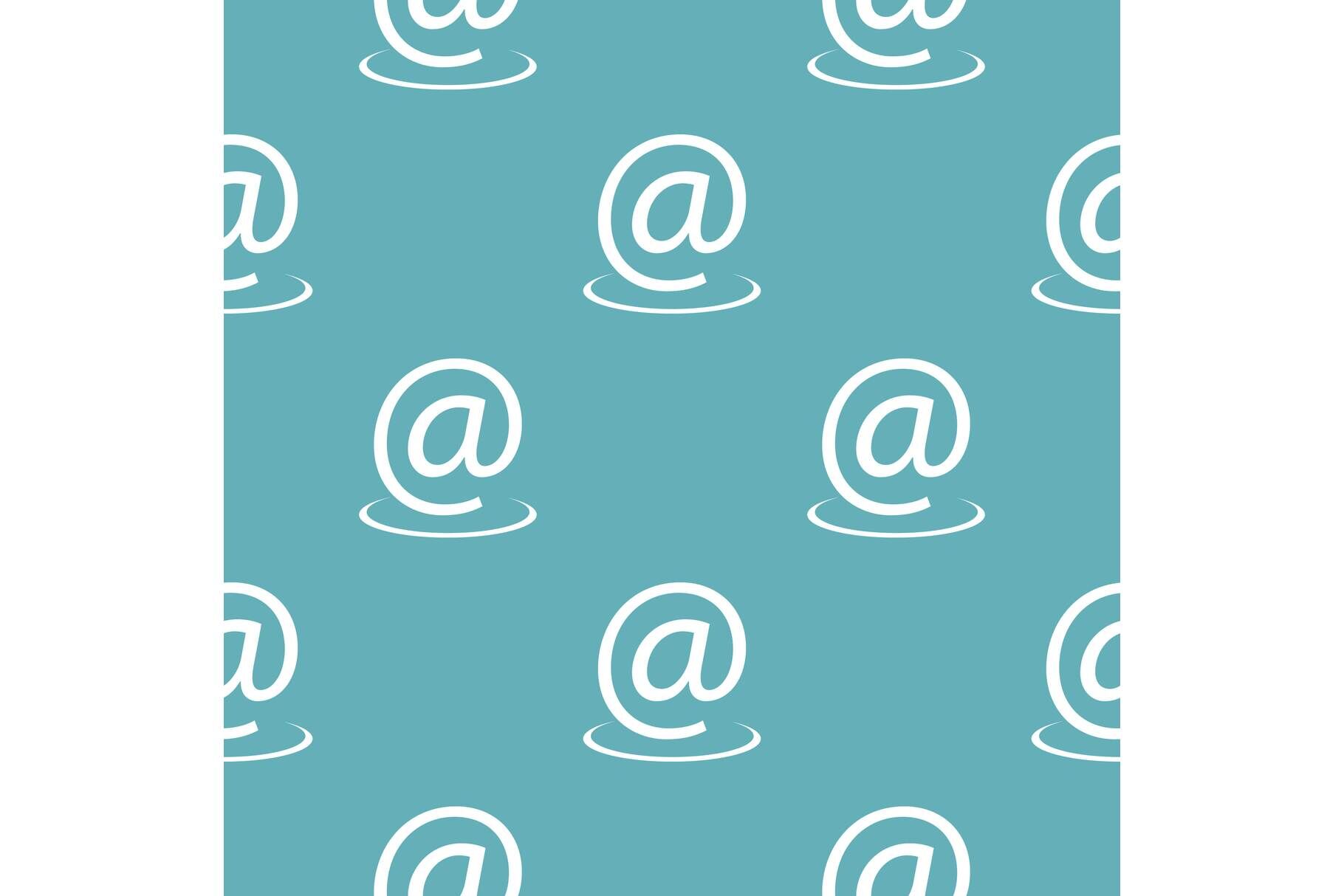 Email address pattern seamless blue By Anatolir56 TheHungryJPEG