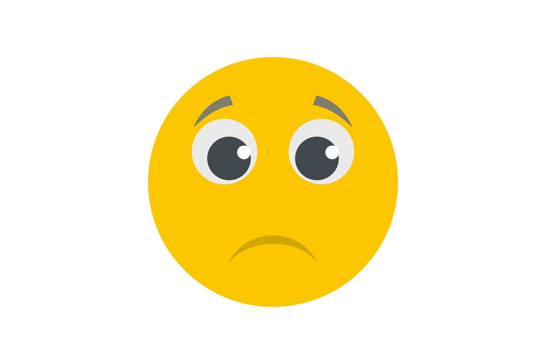 Sad smiley icon Stock Vector by ©get4net 159645978