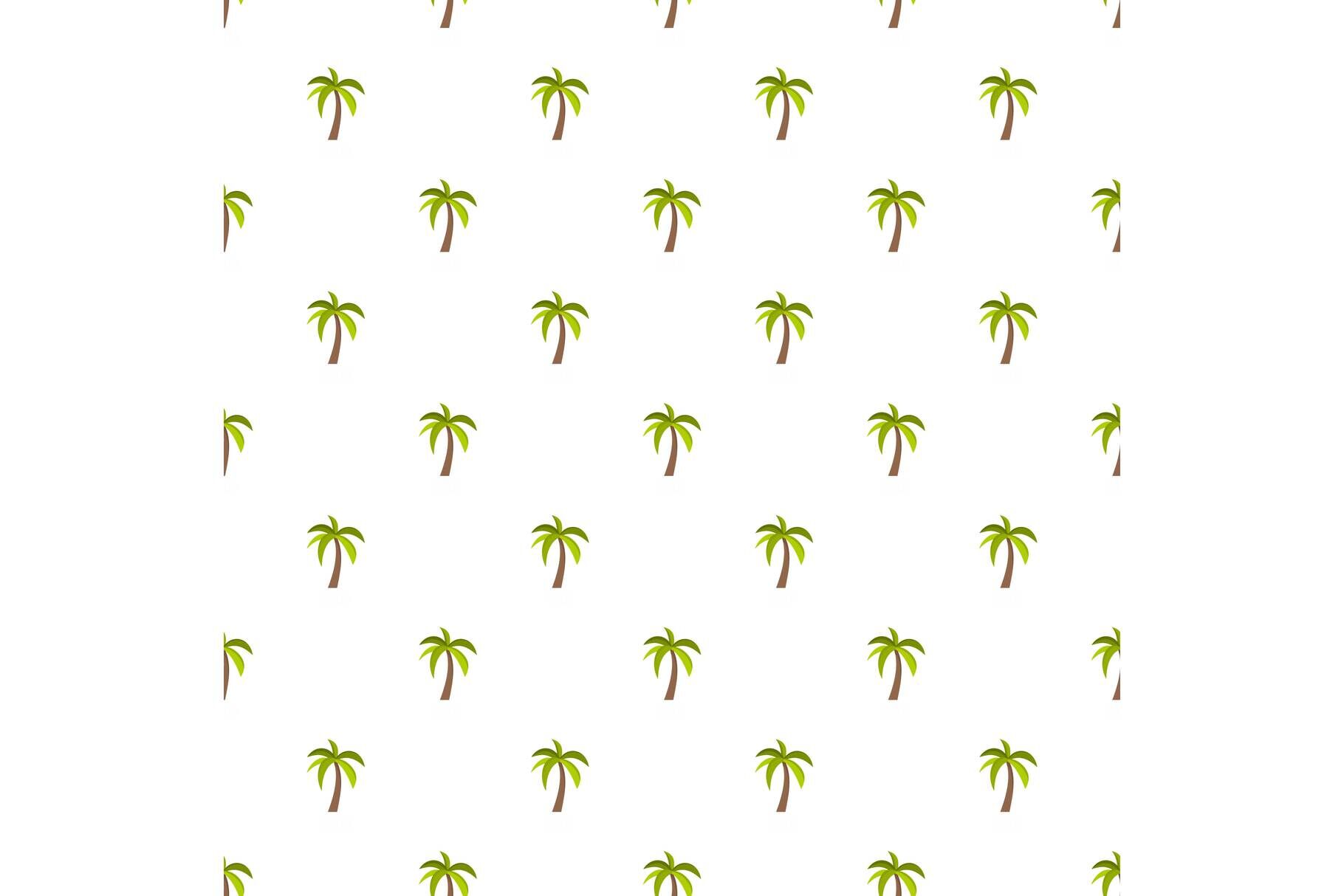 Palm tree pattern seamless By Anatolir56 | TheHungryJPEG