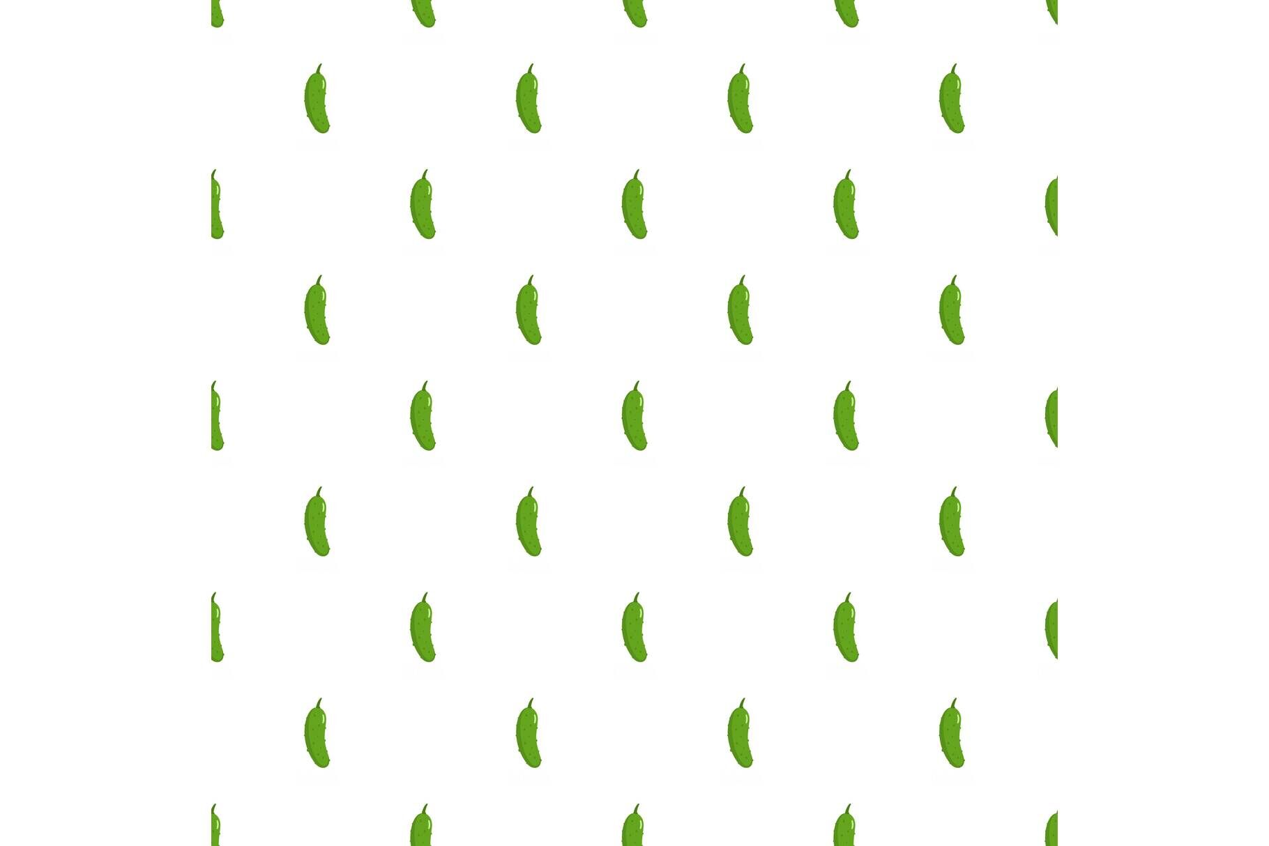 Cucumber pattern seamless By Anatolir56 | TheHungryJPEG