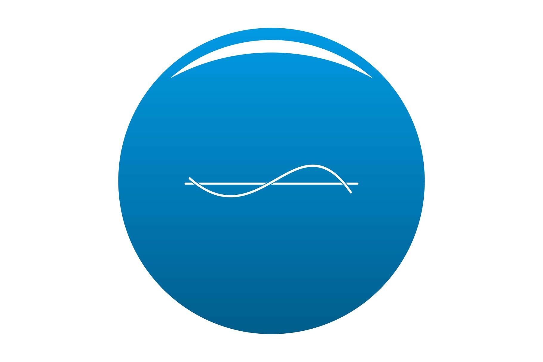 Equalizer Meter Icon Blue Vector By Anatolir56 