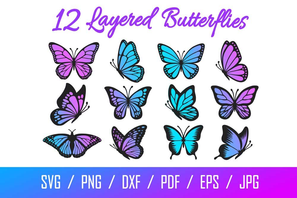 Free Free 247 Purple Butterfly Svg SVG PNG EPS DXF File