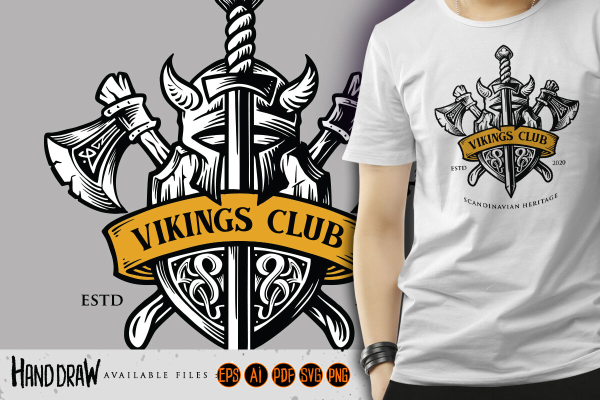 Vikings Team Design Team Apparel Viking File Vikings -   Singapore