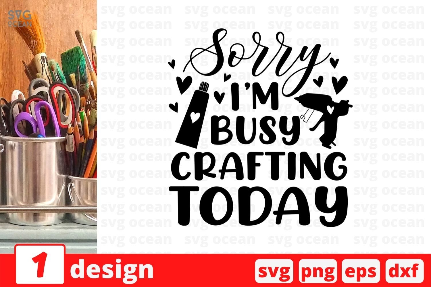 Crafting SVG Bundle By SvgOcean | TheHungryJPEG