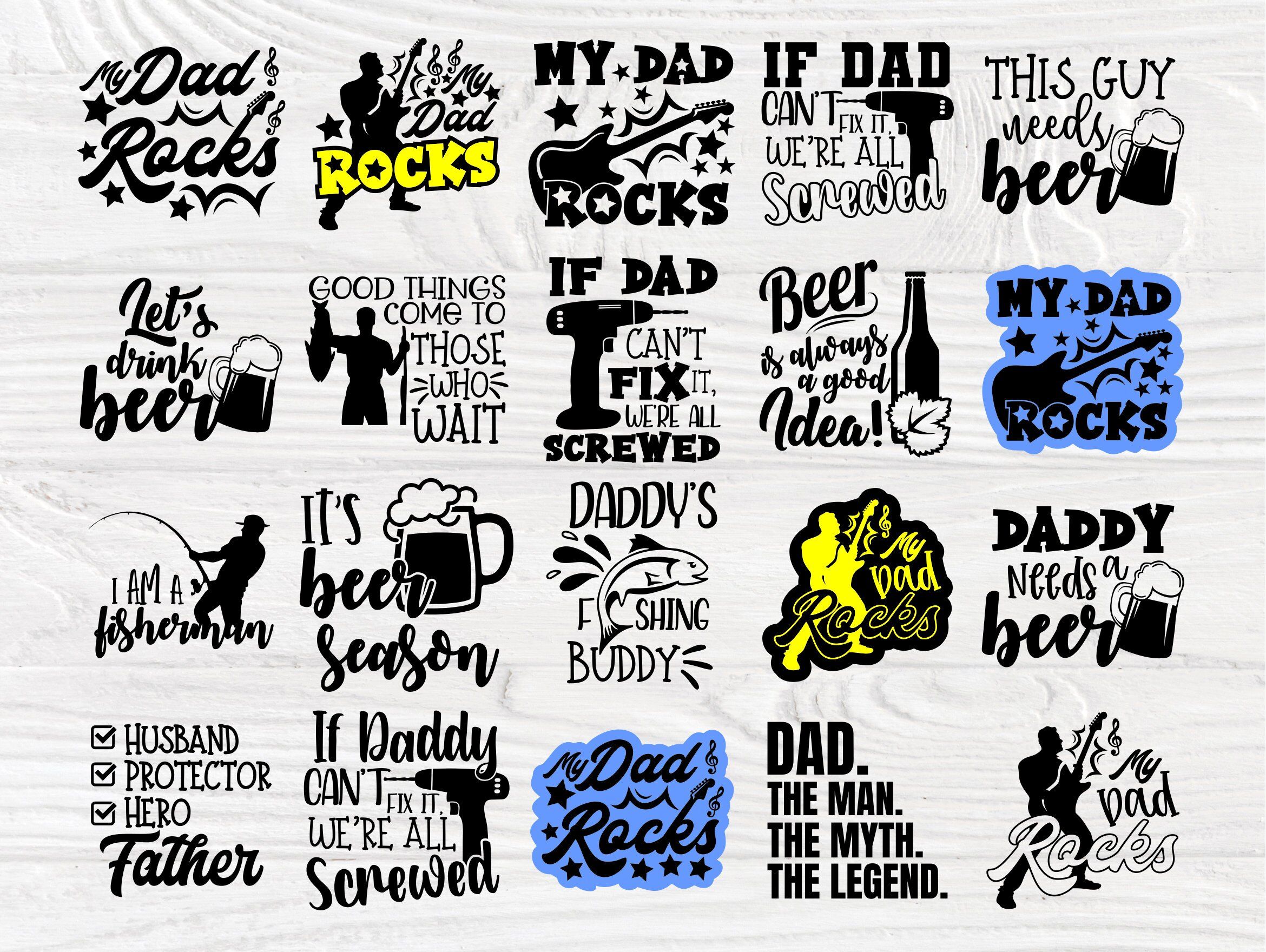 Download Dad Quotes Svg Bundle Fathers Day Svg Dad Shirt By Tonisartstudio Thehungryjpeg Com