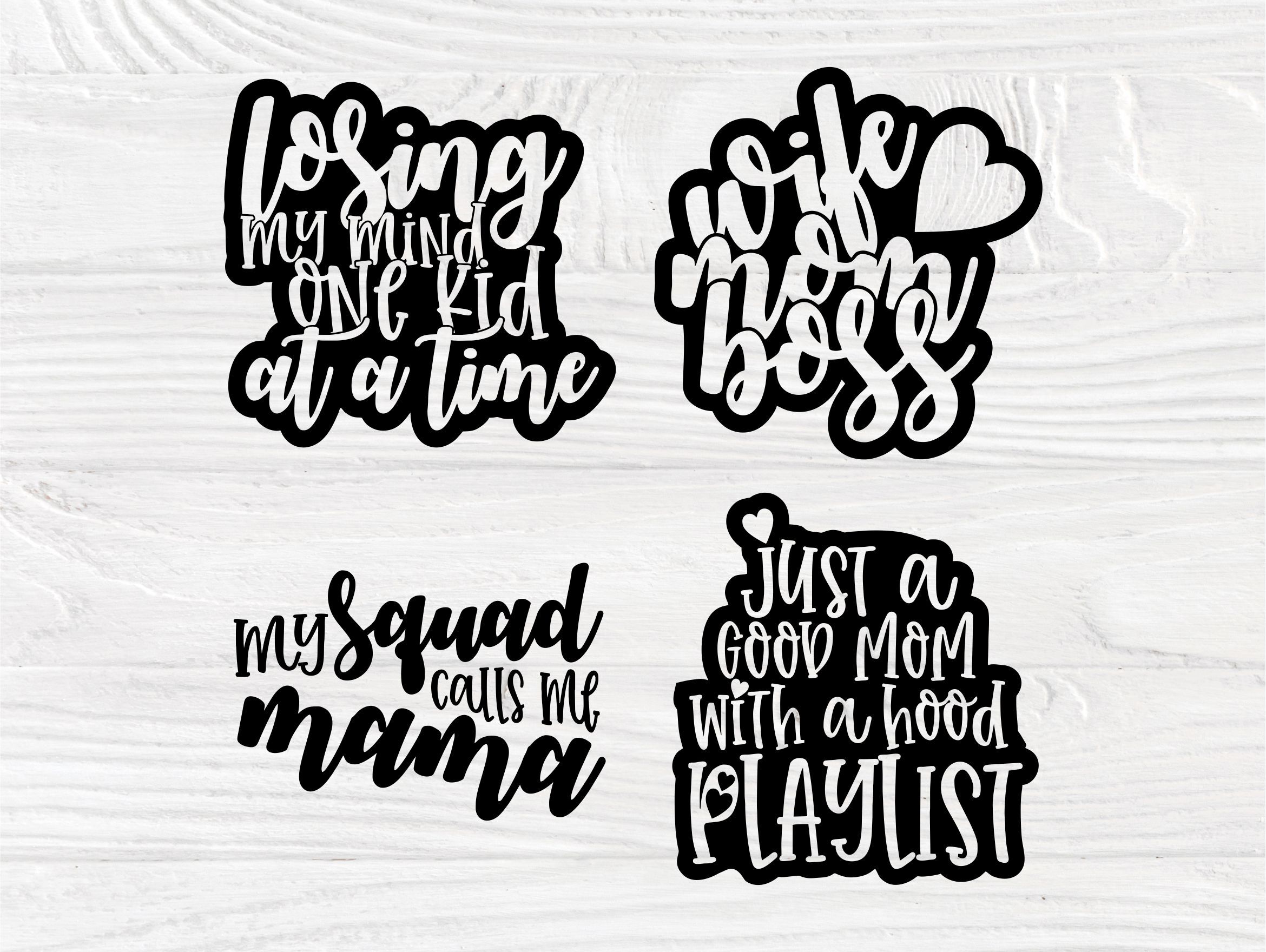 Funny & Mom Life SVG Cut Files Download | TheHungryJPEG