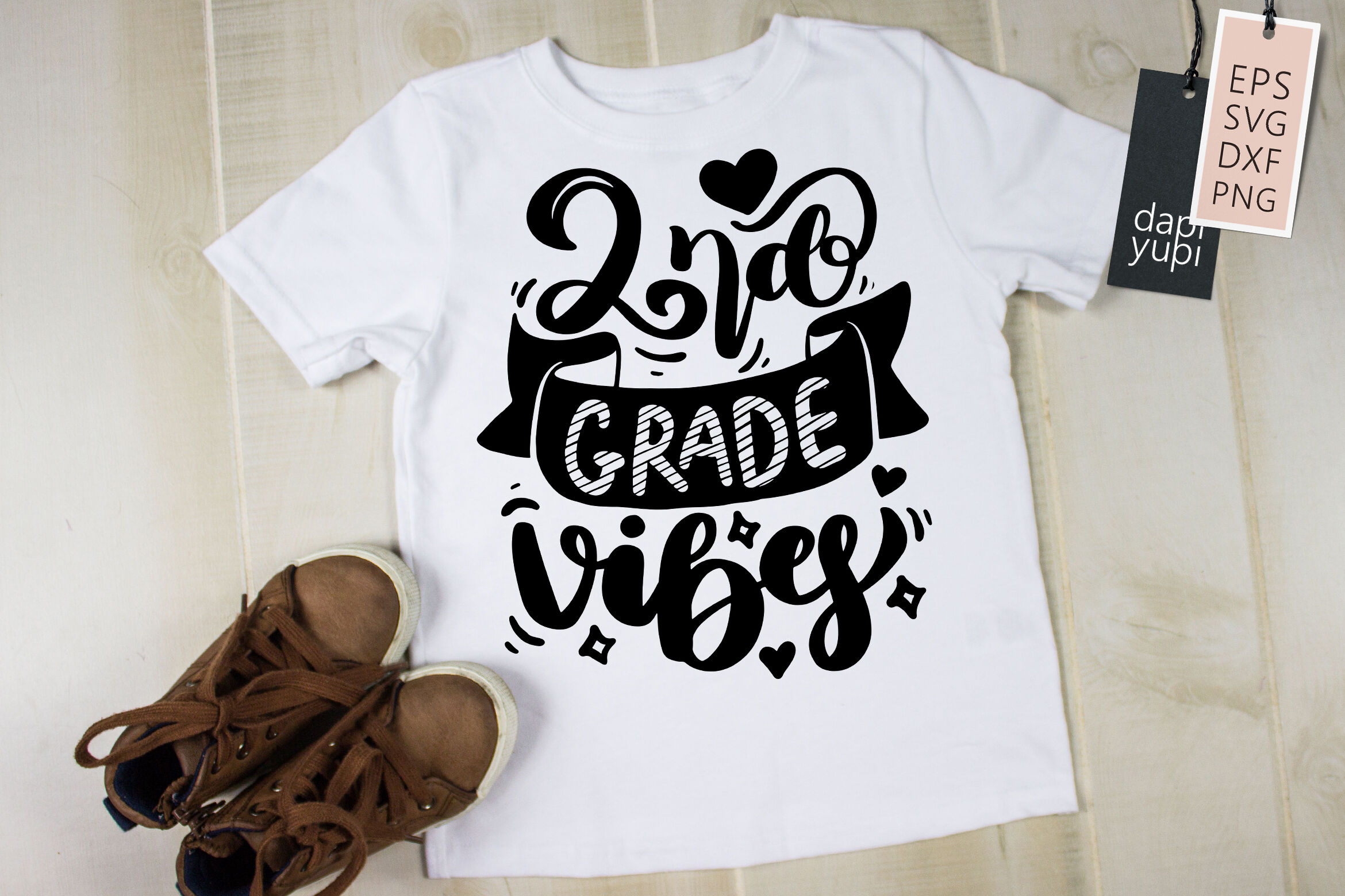 2nd Grade Vibes SVG By dapiyupi | TheHungryJPEG