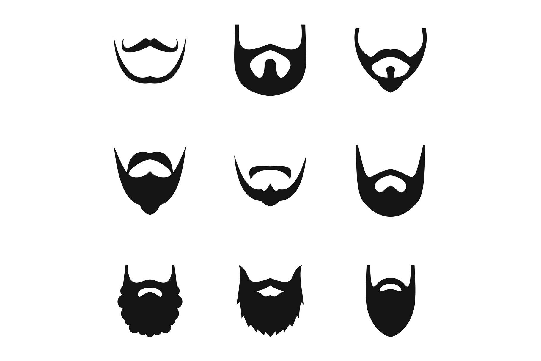 Shave icons set, simple style By Anatolir56 | TheHungryJPEG