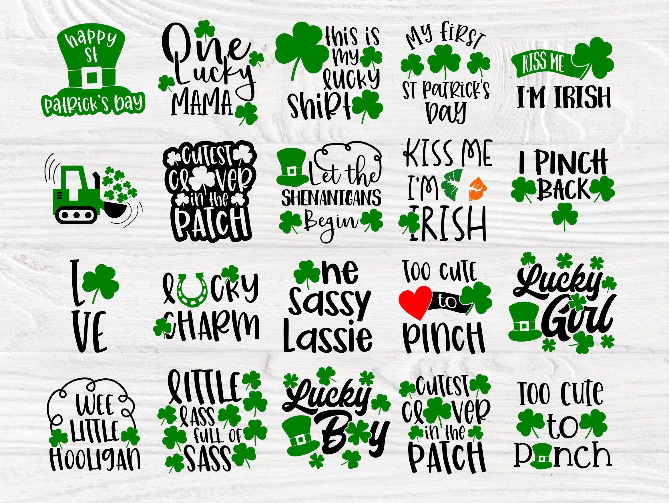 St. Patty's Day Lucky Mama  SVG file– Personalize It Etc