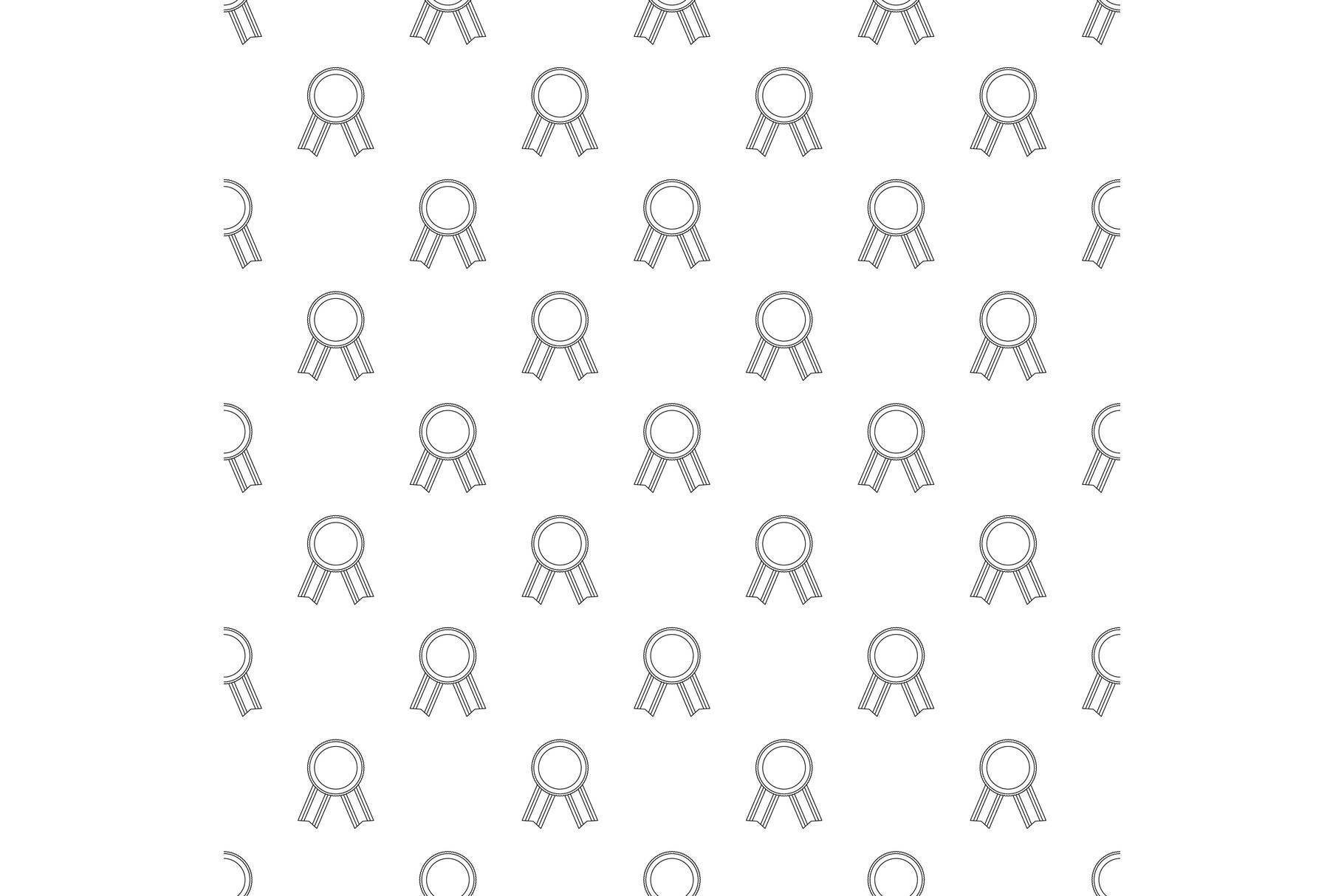 Award ribbon pattern vector seamless By Anatolir56 | TheHungryJPEG