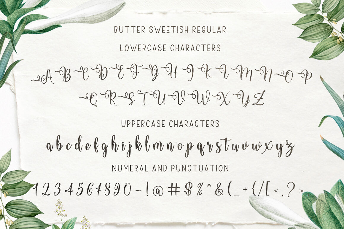 Butter Sweetish Font TRIO and Extras By Soft Creative | TheHungryJPEG