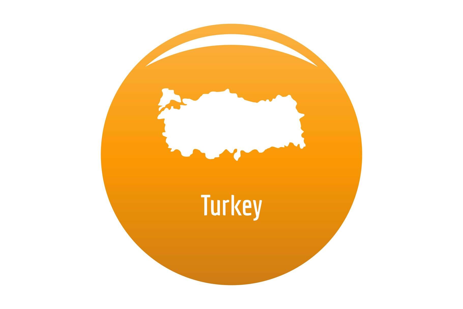 turkey map simple