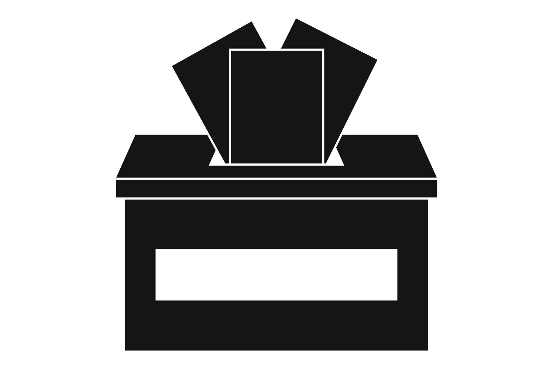 ballot box icon