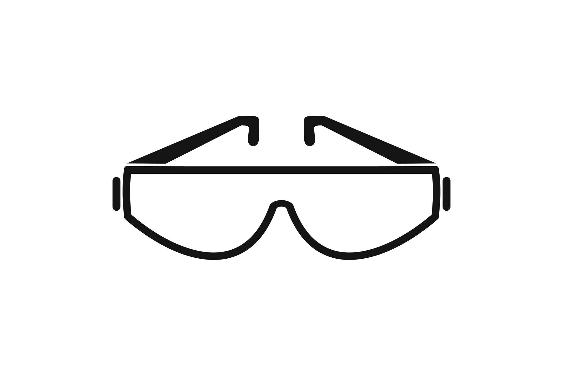 Safety glasses icon, simple style By Anatolir56 | TheHungryJPEG