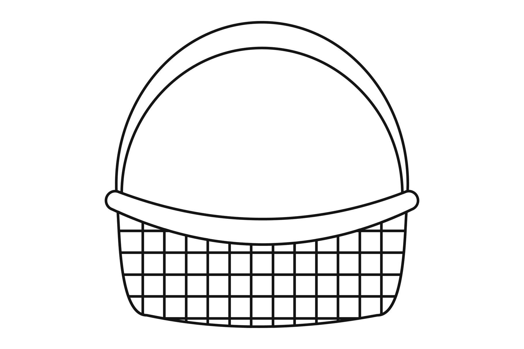 Farm Basket Icon, Outline Style By Anatolir56 