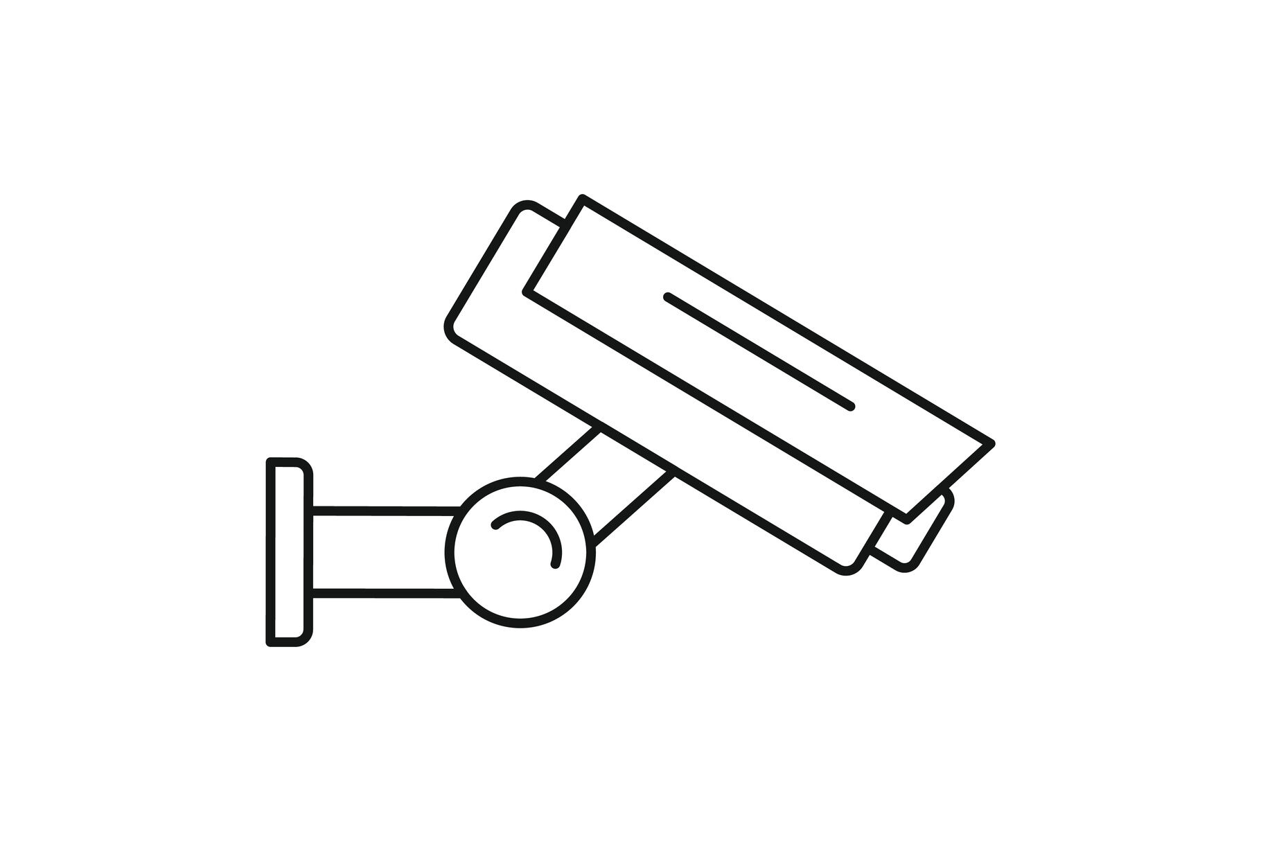 Outdoor camera security icon, outline style By Anatolir56 | TheHungryJPEG