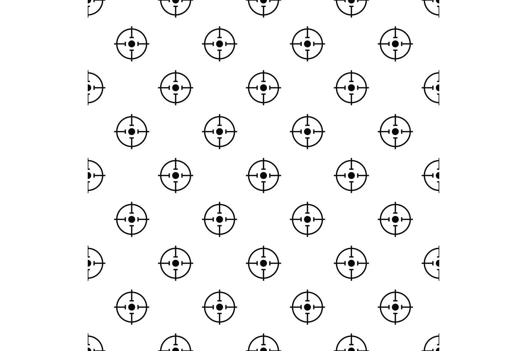 Important target pattern seamless vector By Anatolir56 TheHungryJPEG