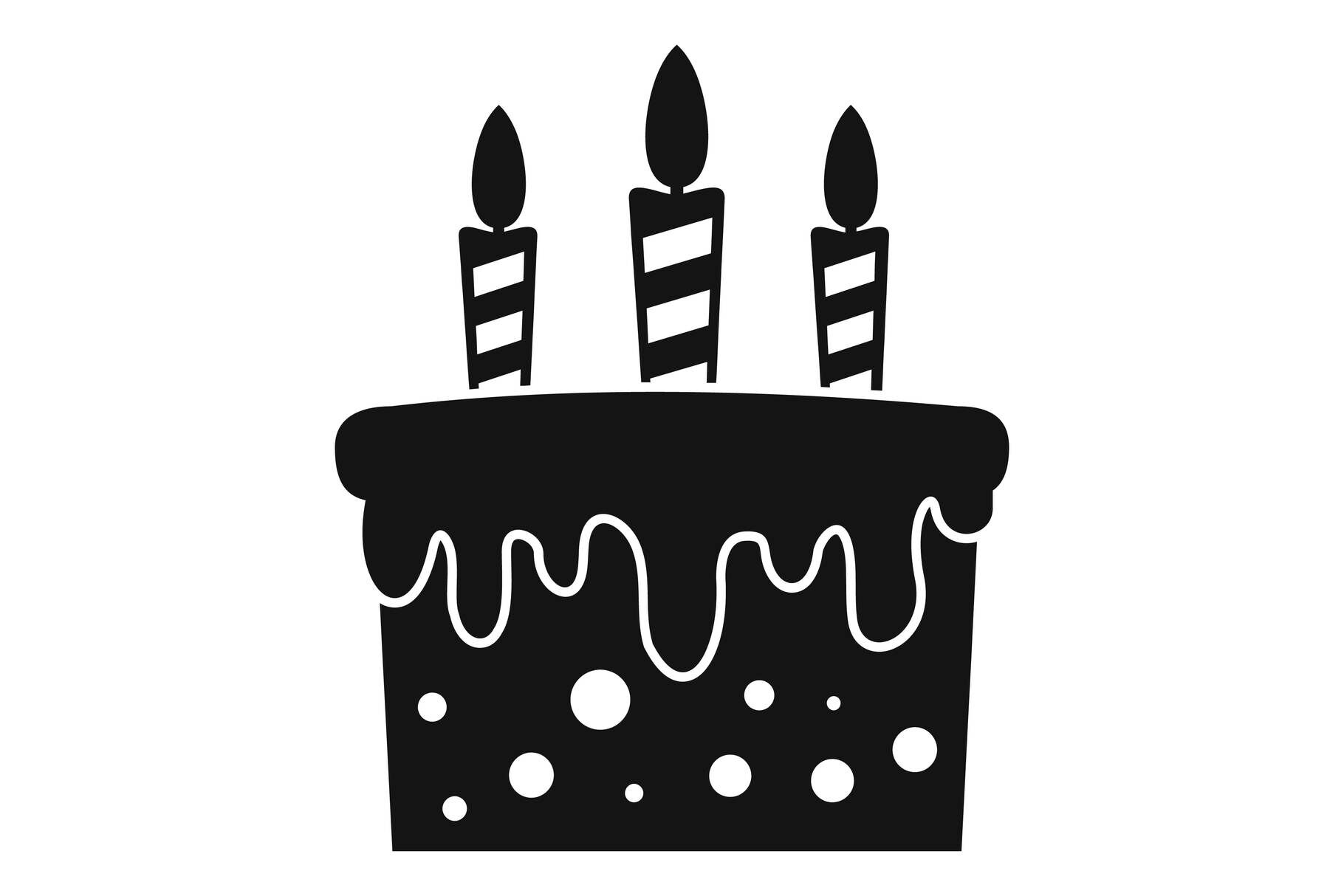 Download Birthday Cake, Cake, Candles. Royalty-Free Vector Graphic - Pixabay