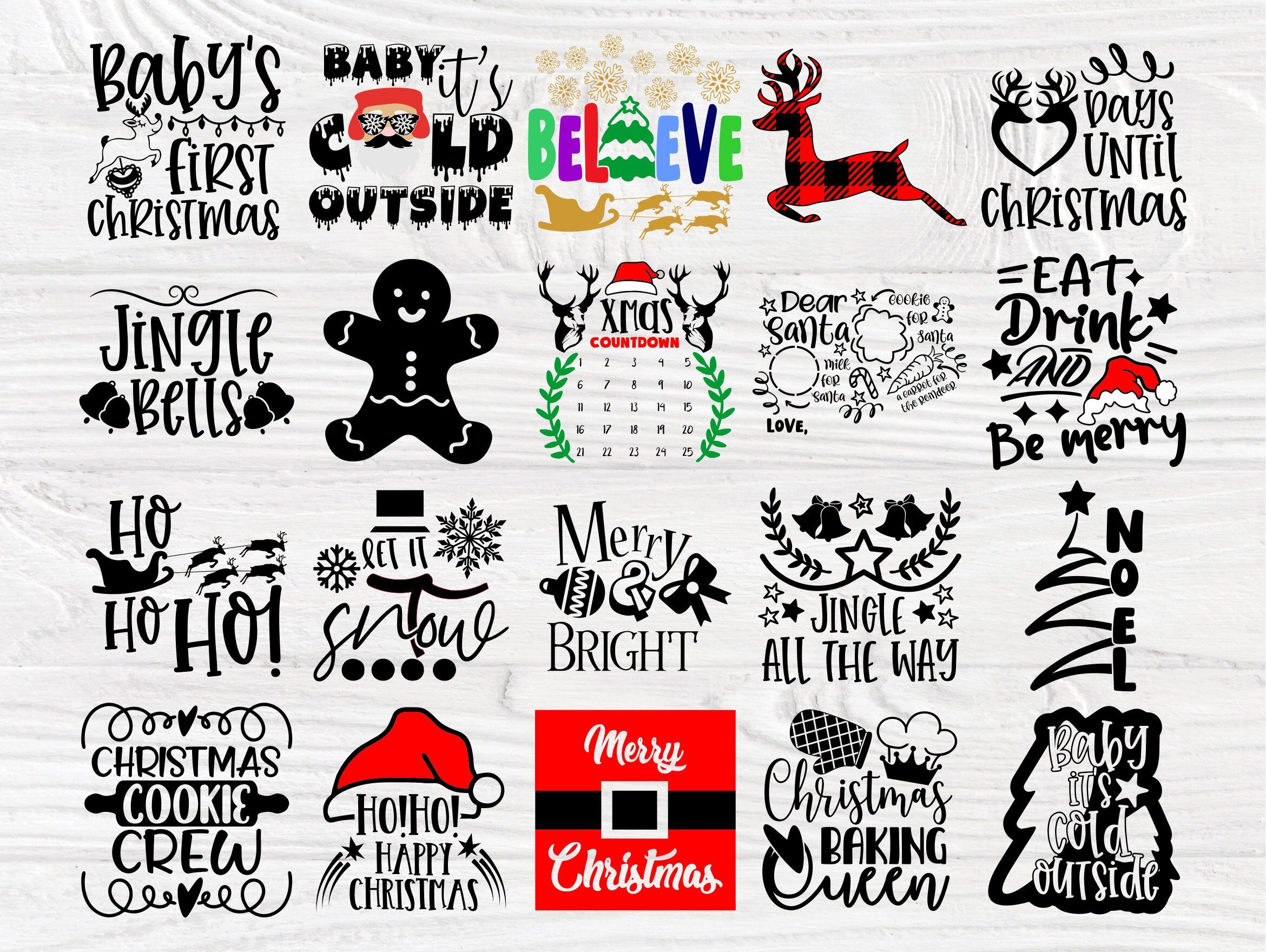 Christmas SVG Bundle, Santa Tray Svg, Santa Claus By TonisArtStudio ...