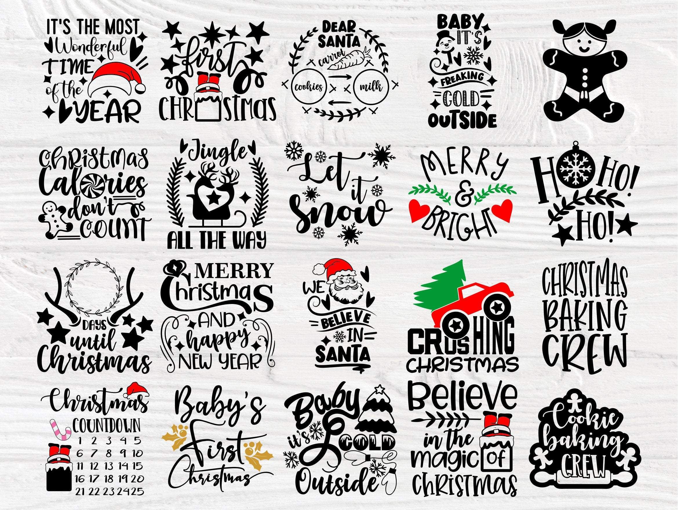 Christmas Bundle SVG, Funny Christmas Shirt Svg By TonisArtStudio
