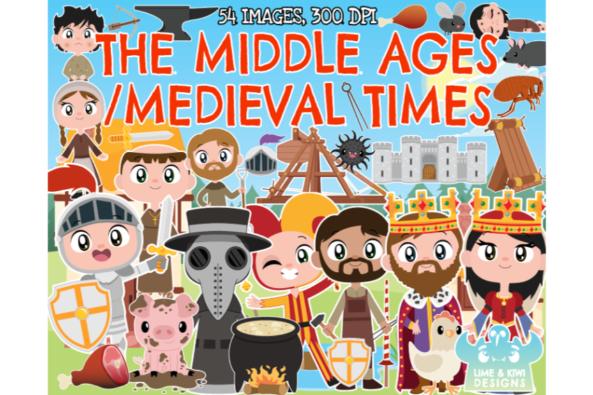 medieval people cartoon