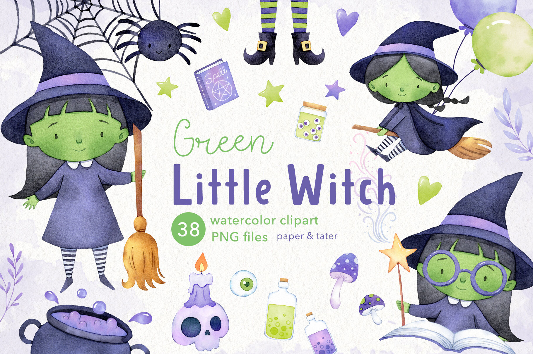 cute witch hat clipart