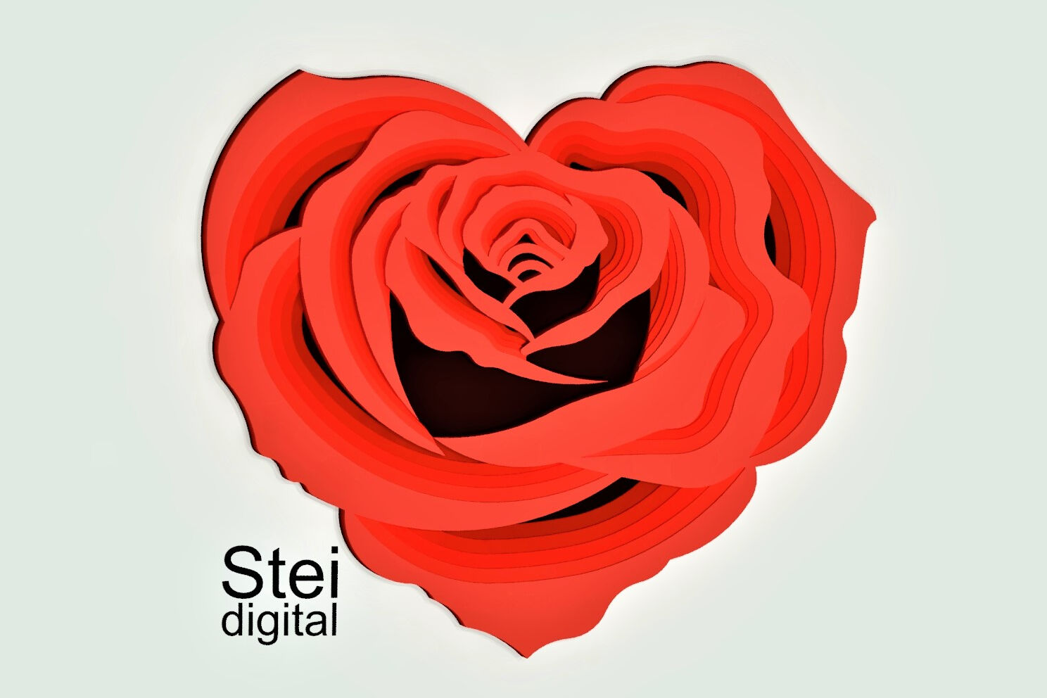 Mandala Rose SVG PNG Download Vector Cut File, Cricut, Rose Svg