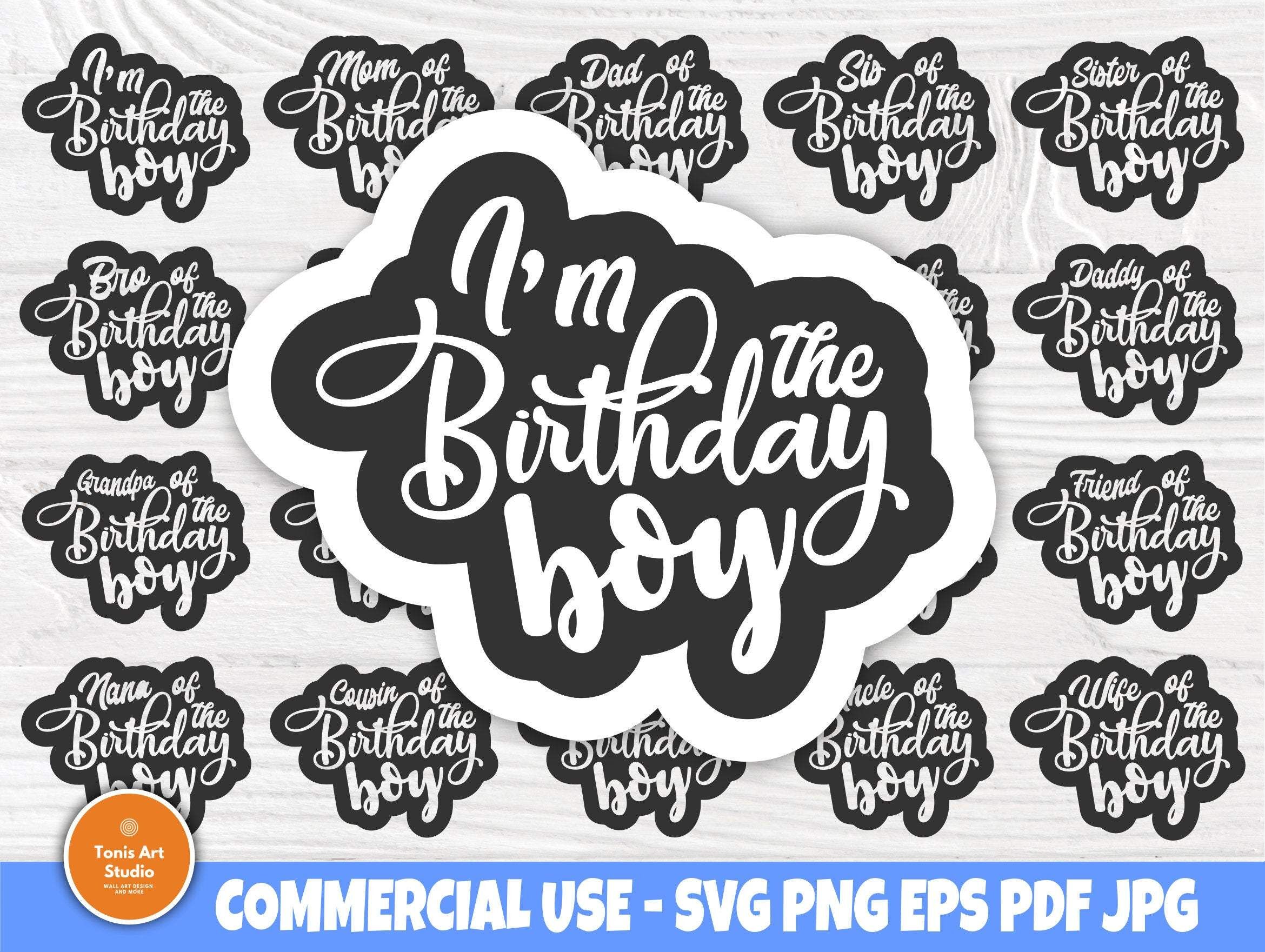 Birthday Squad Gift Diy Crafts Svg Files For Cricut, Silhouette Sublimation  Files - Buy t-shirt designs