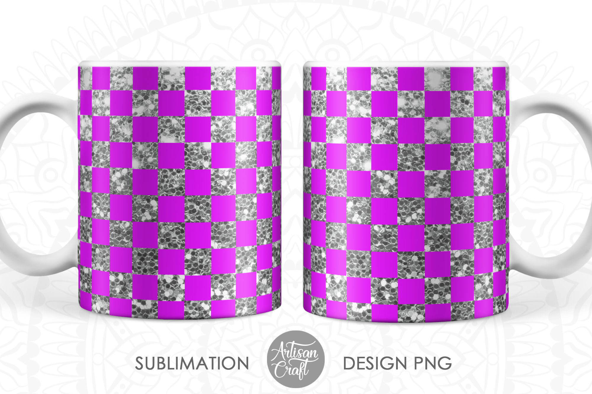Download Mug Design Template For Sublimation Mug Wrap By Artisan Craft Svg Thehungryjpeg Com