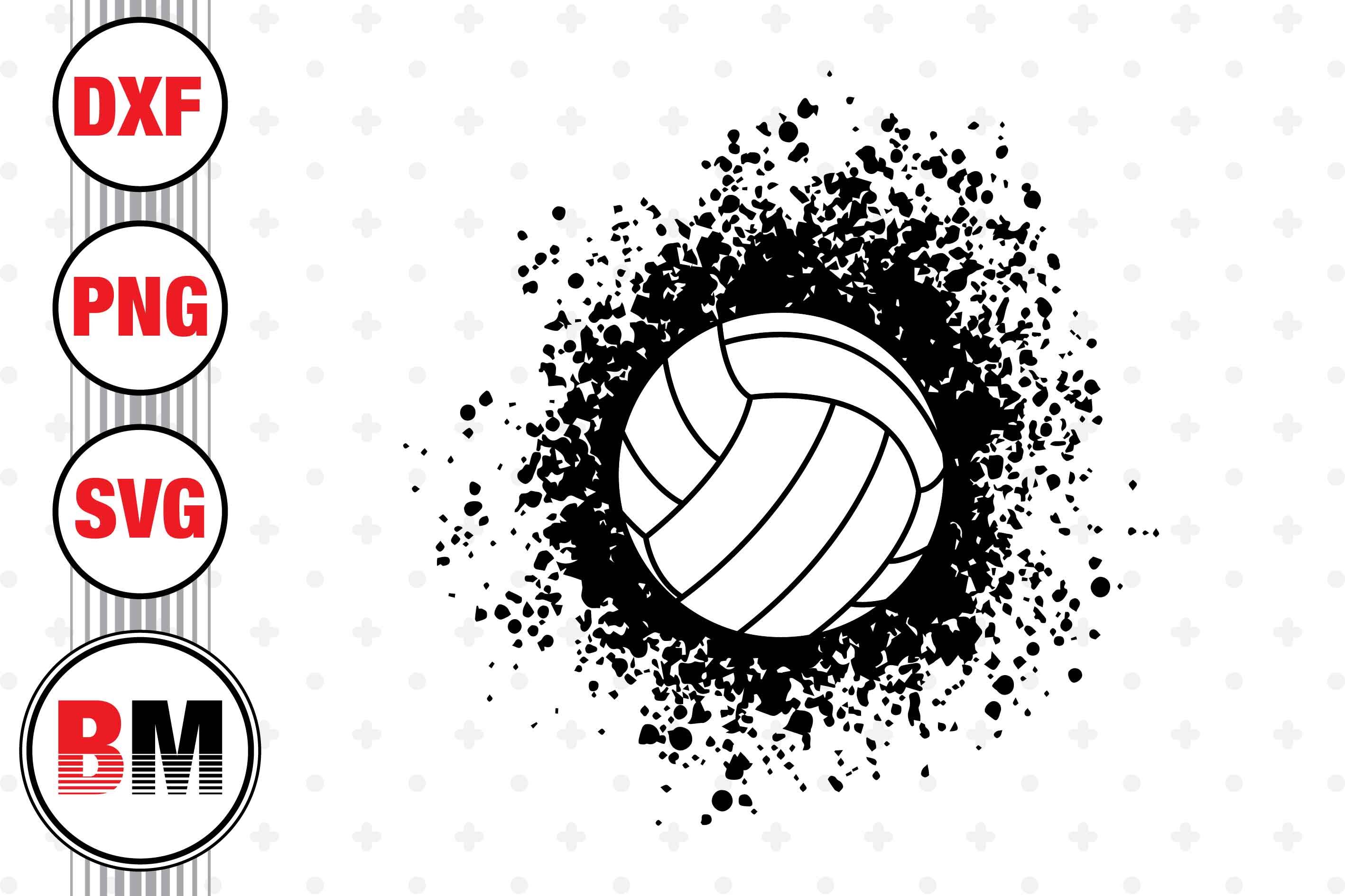 Dirt Volleyball SVG, PNG, DXF Files By Bmdesign | TheHungryJPEG