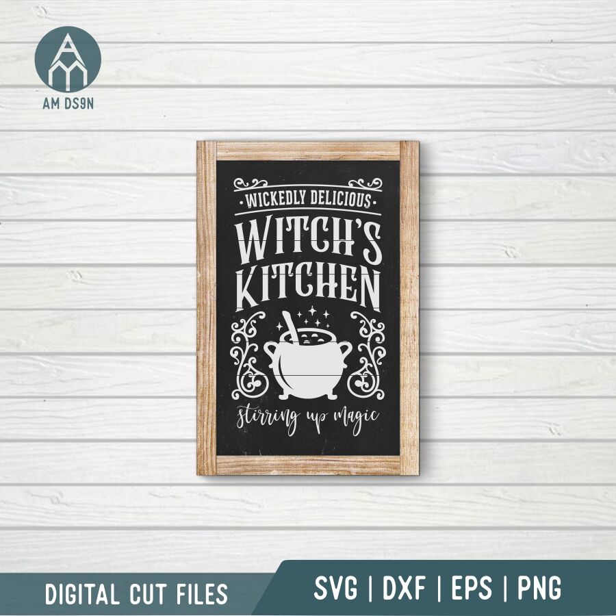 Wickedly Delicious Witches Kitchen Stirring Up Some Magic Doormat - Tagotee