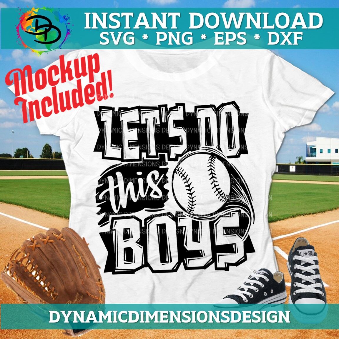 Baseball Svg, Lets Do This Boys Svg, Baseball Shirt Svg, Baseball