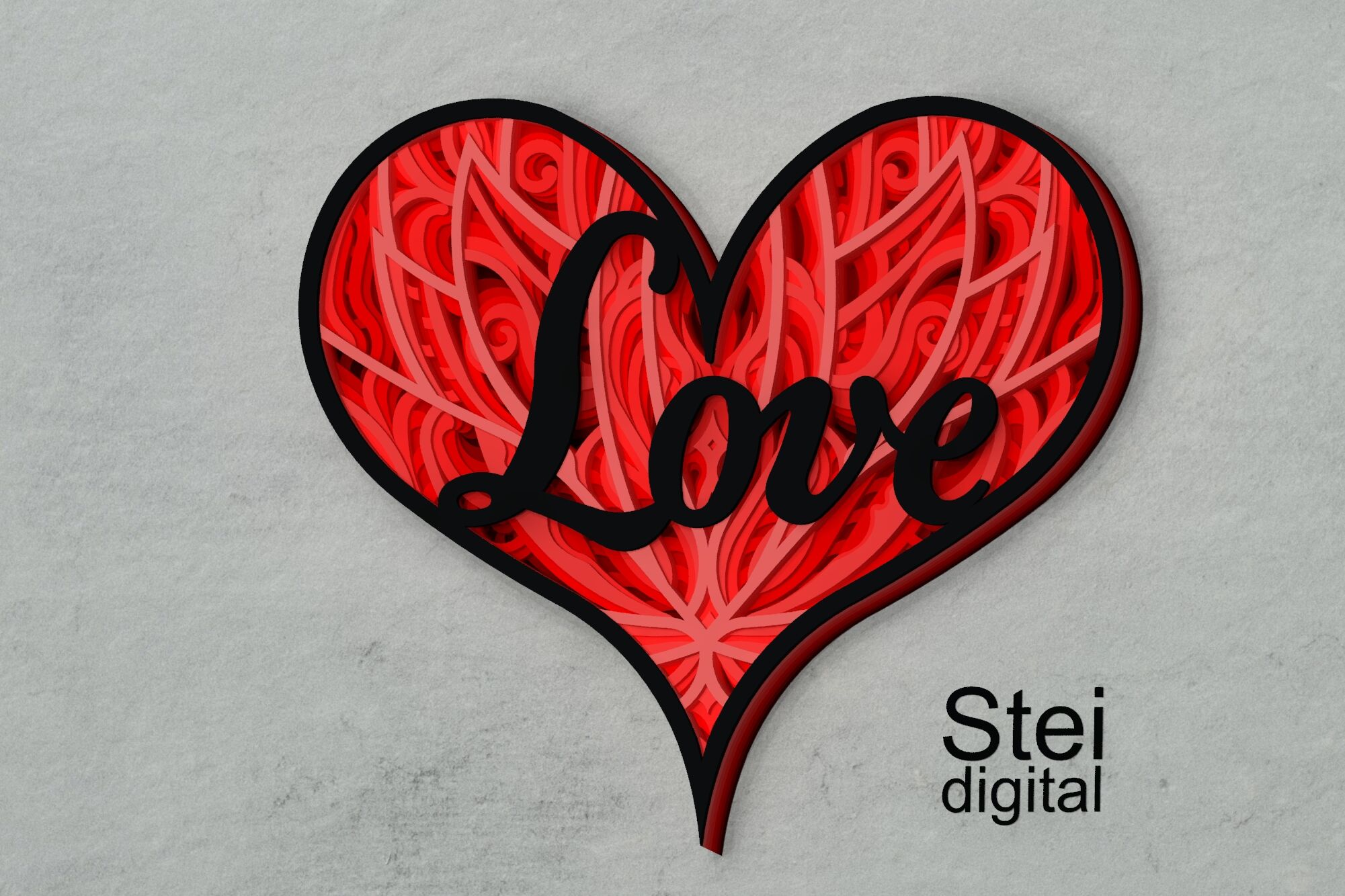 Flower Love Heart Stencils For Painting Mandala Heart - Temu Austria