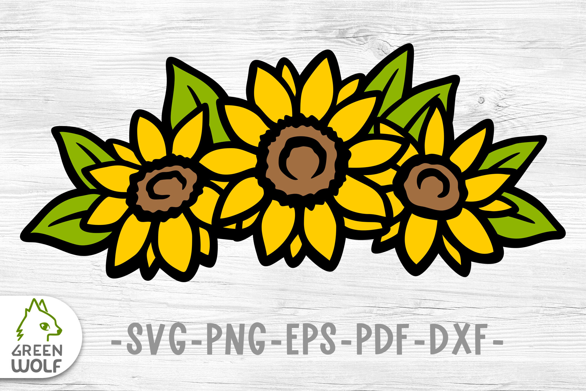 Premium Vector  Sunflower svg bundle sunflower svg flower svg