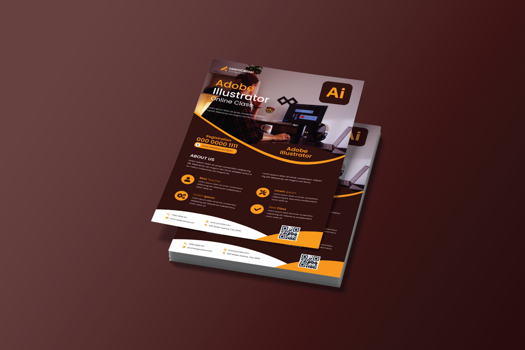 Brochure Templates Adobe Illustrator