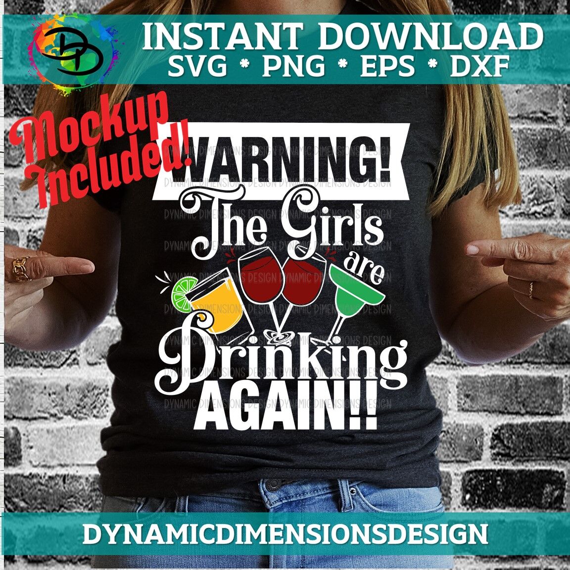 Warning the girls are drinking again svg, Girls are drinking, Party, G ...