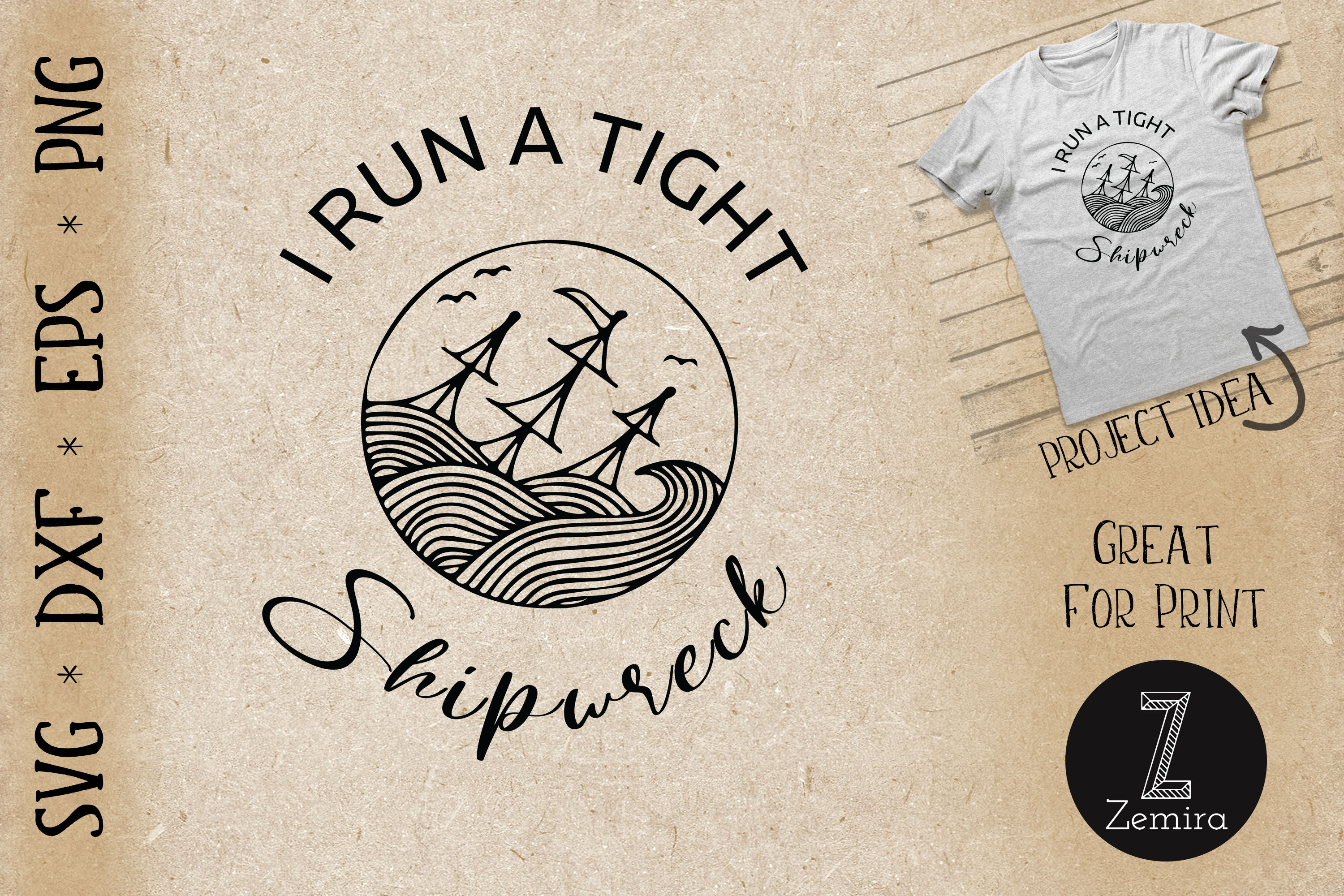 i-run-a-tight-shipwreck-2022-t-shirt-teeducks