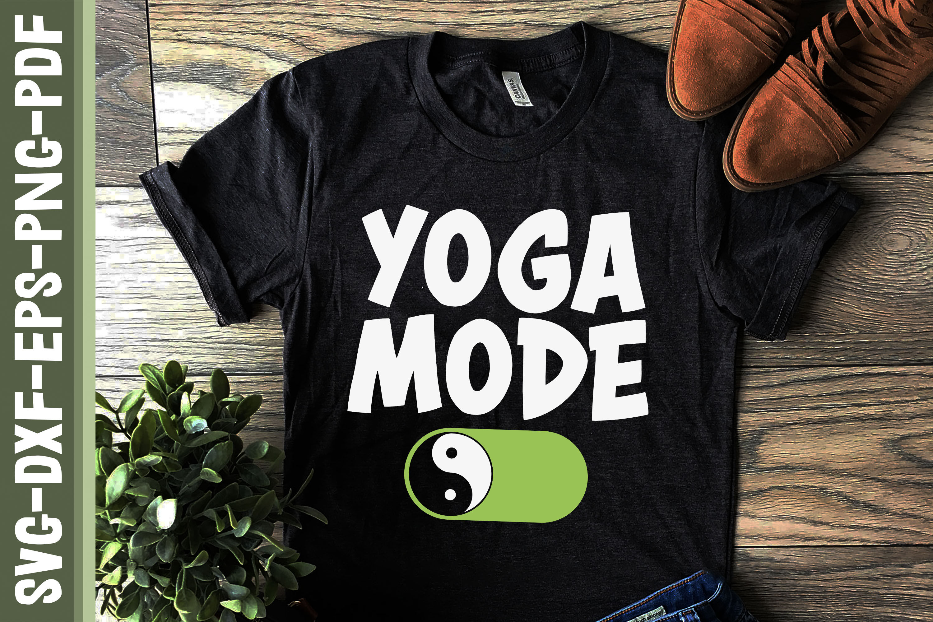 Yoga Mode On Yin Yang Meditation By JobeAub | TheHungryJPEG