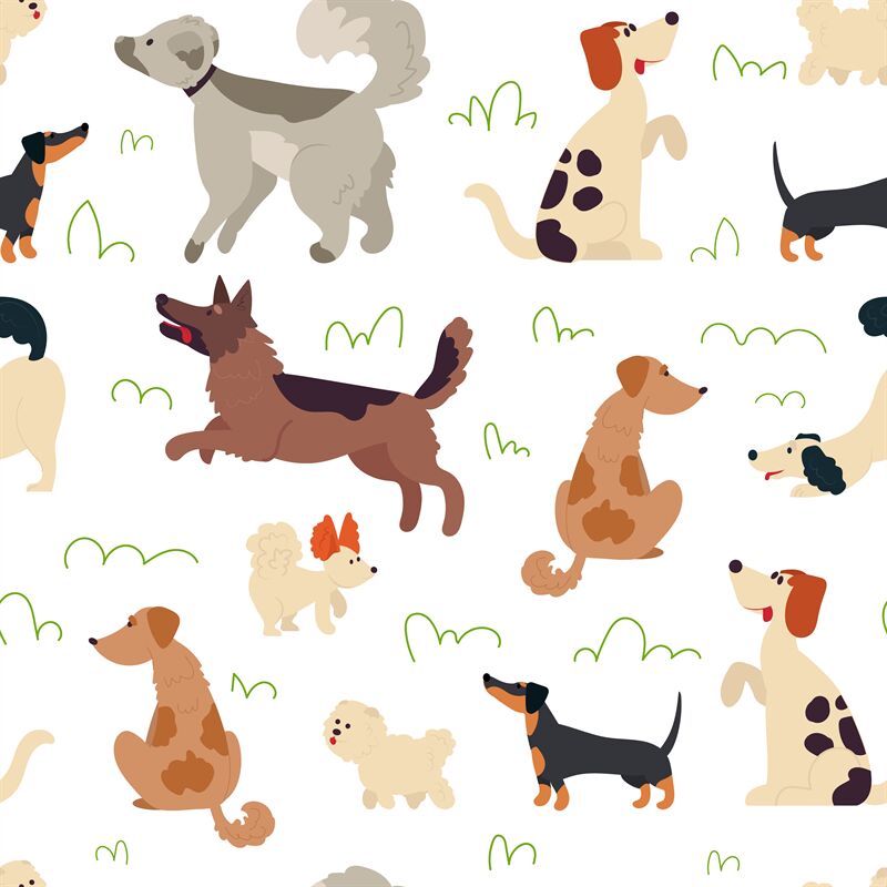 dog pattern backgrounds